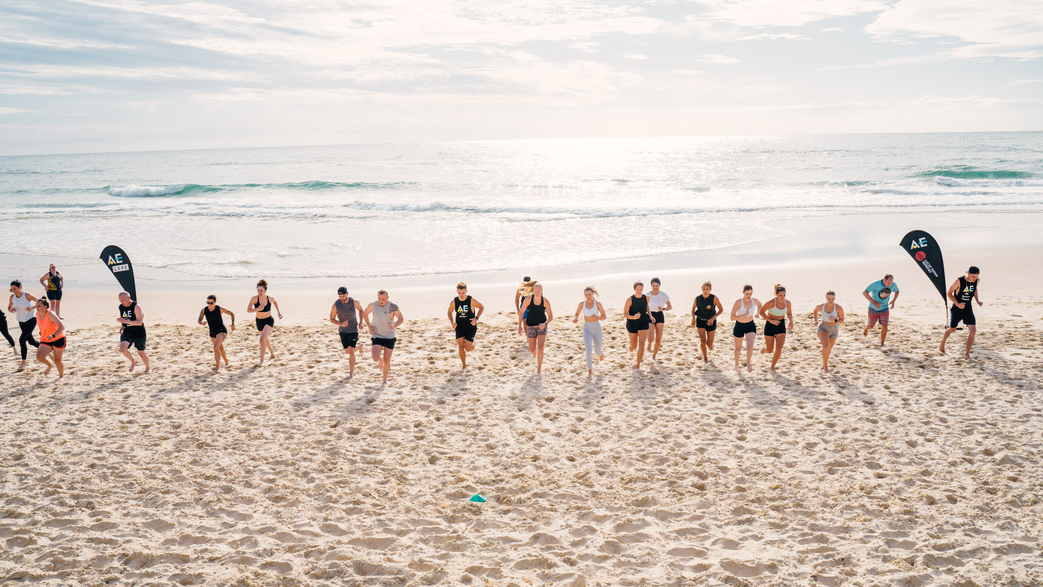 Noosa beach training